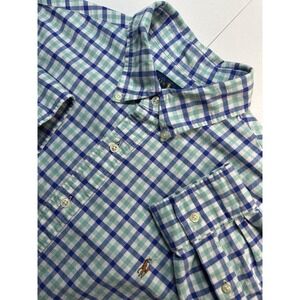 RALPH LAUREN Long Sleeve Shirt With Pony Logo Size XL